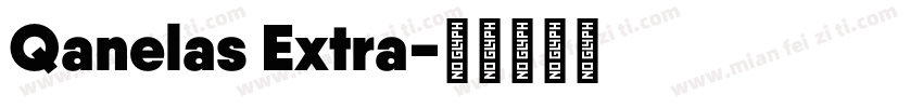 Qanelas Extra字体转换